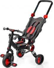 Детский трехколесный велосипед Galileo Strollcycle Black Красный, от 10 до 36 месяцев, до 25 кг (GB-1002-R)